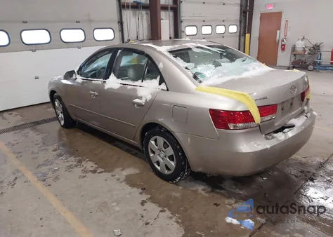 2008 Hyundai Sonata Gls из США, поврежденный, VIN 5NPET46C38H387972
